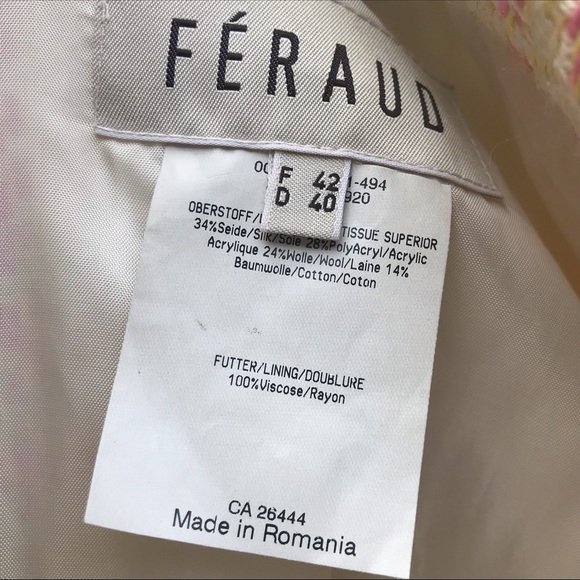Féraud Blazer Jacket Size 10 *CHARITY ITEM* - Picture 8 of 8